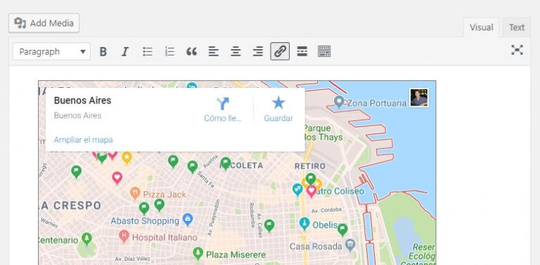 visual tab