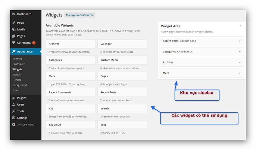 widget-wordpress